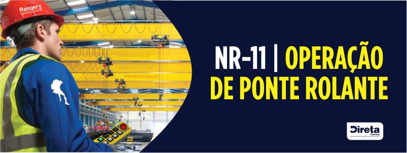 Banner - NR 11 - Operador de Ponte Rolante Formação