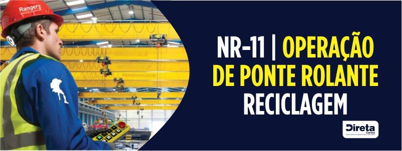 Banner - NR 11 - Operador de Ponte Rolante Reciclagem