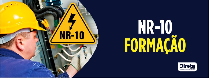 Banner - NR 10 - Segurança em Instalações Elétricas - Formação  